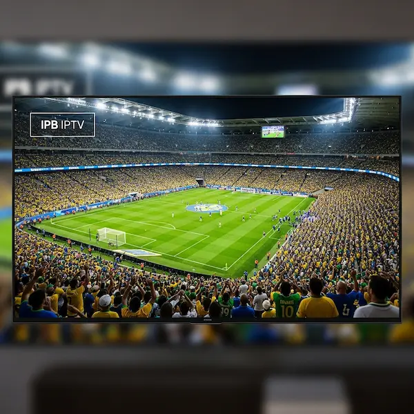 Interface premium do teste IPTV